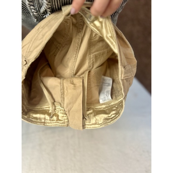 Y2k Abercrombie & Fitch Women's 4R 27 Utility Cargo‎ Pants Corduroy Wide Leg - Picture 7 of 8